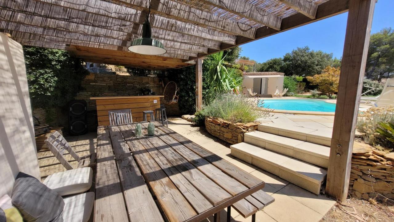 Le Repaire de la Cadière à 5mn des plages ! Saint-Cyr-sur-Mer Exterior foto